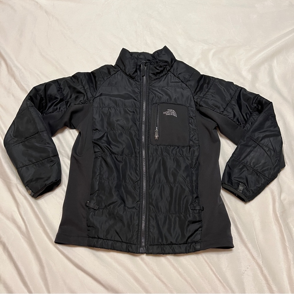 North Face Black Lightweight Down Jacket ~ Boys Large 14/16